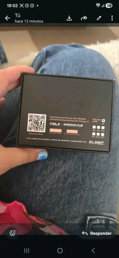 Anillo inteligente con monitor de frecuencia cardíaca - miniatura 3