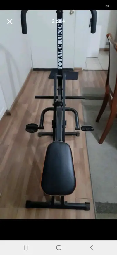 Máquina de ejercicios Total Crunch plegable - miniatura 1
