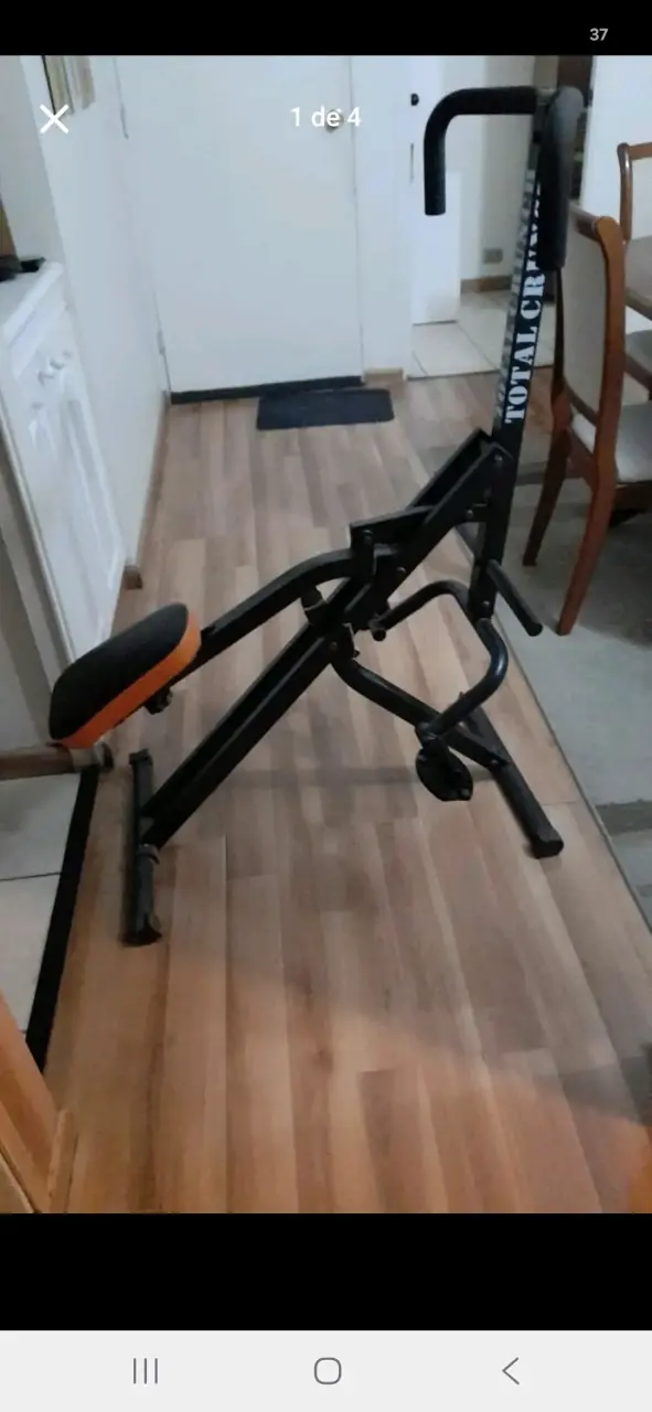 Máquina de ejercicios Total Crunch plegable - 2