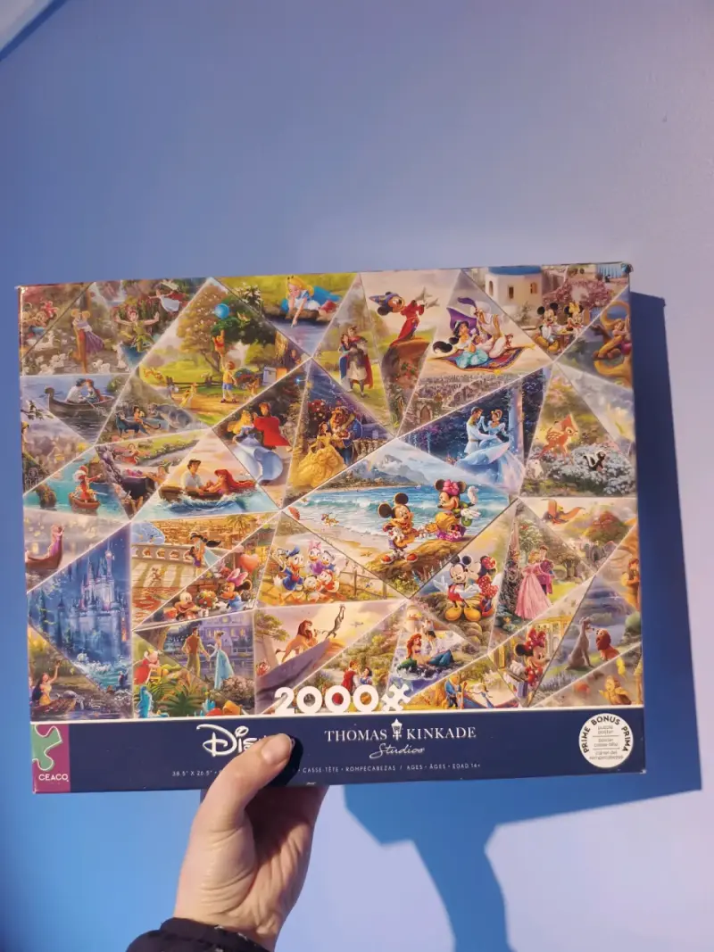 Rompecabezas Disney 2000 piezas Thomas Kinkade