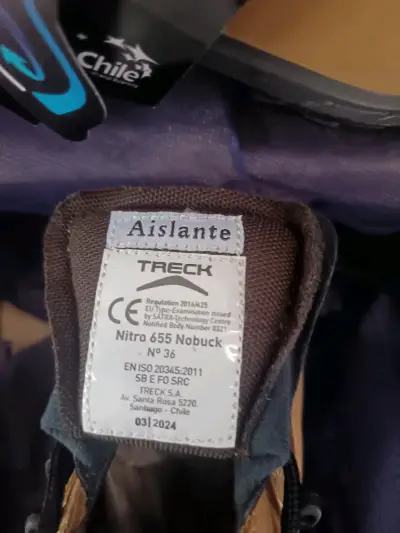 Botas de seguridad Treck Nitro 655 Nobuck - miniatura 4