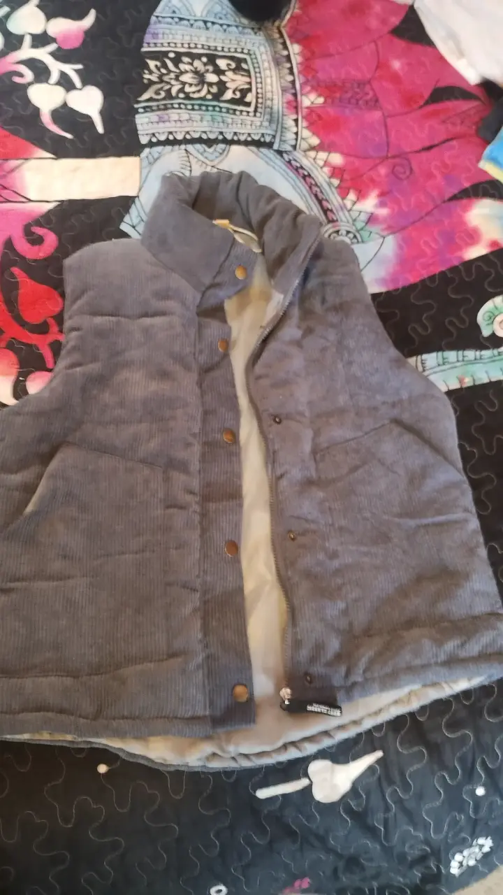 Chaqueta sin manga mujer