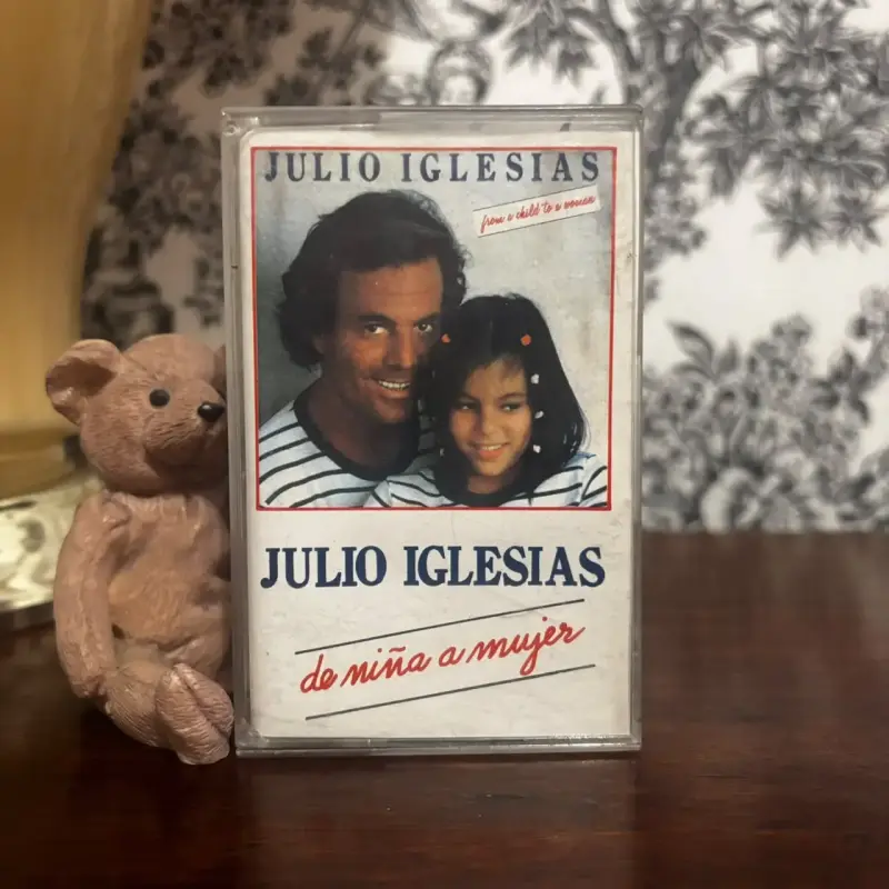 Cassette Julio Iglesias De Niña a Mujer 1991 Chile - 1