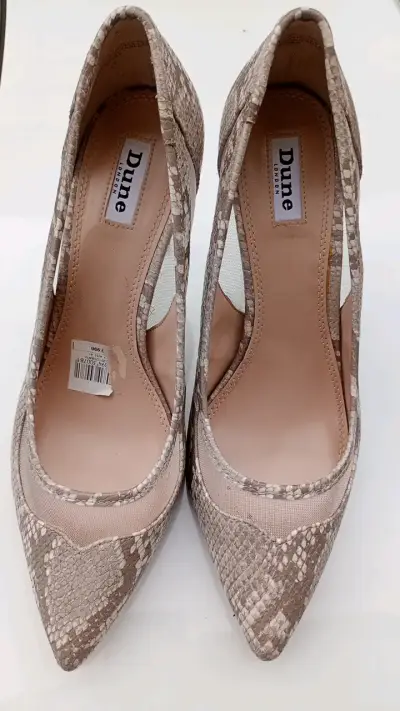 Zapatos de tacón Dune London con diseño de serpiente - miniatura 1
