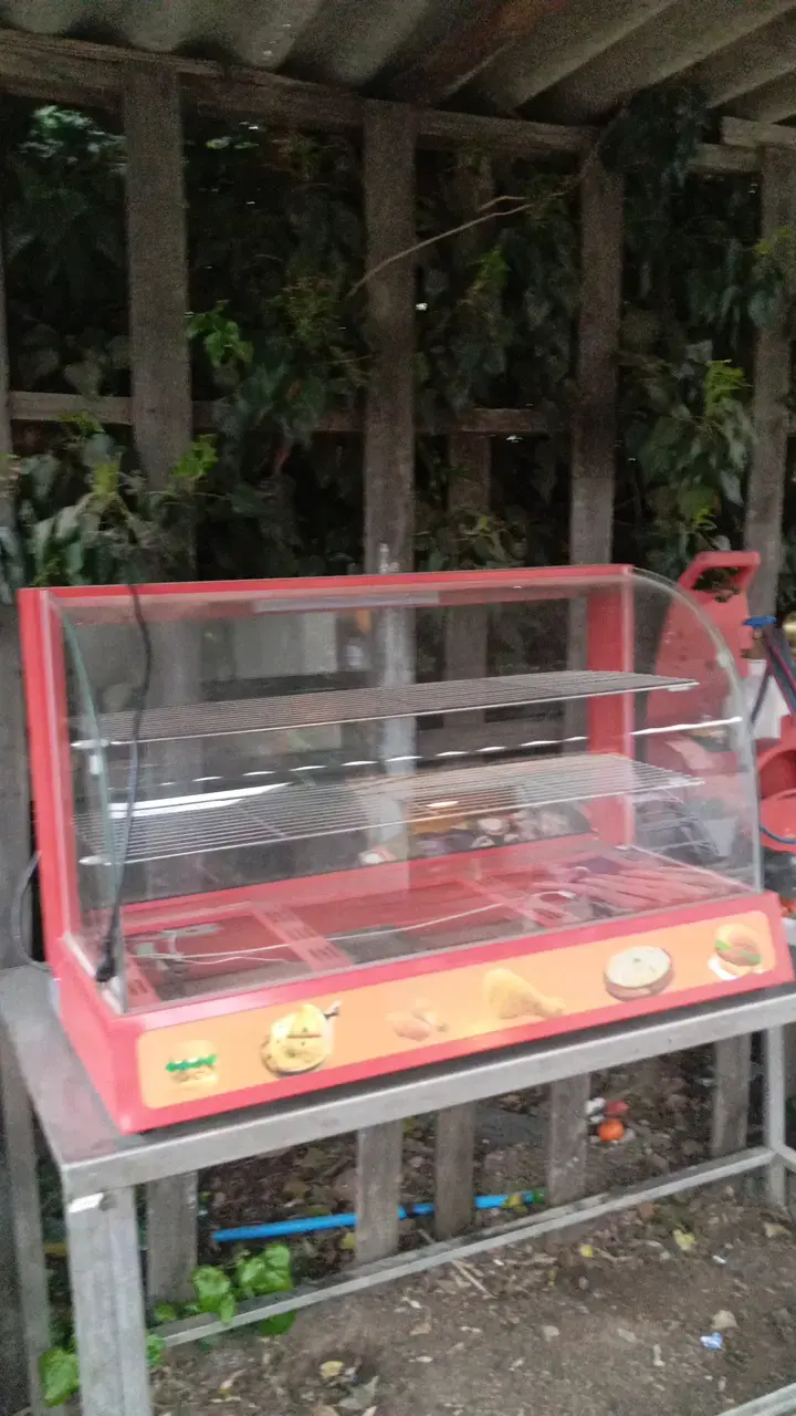 Vitrina Calefactora Roja para Alimentos - 4