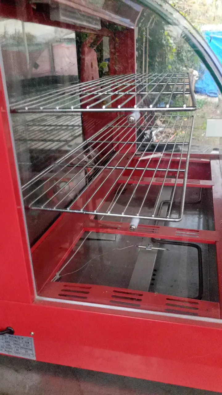 Vitrina Calefactora Roja para Alimentos - 6