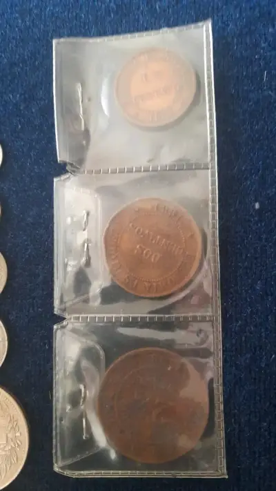 Monedas, billetes y boletos antiguos - miniatura 1