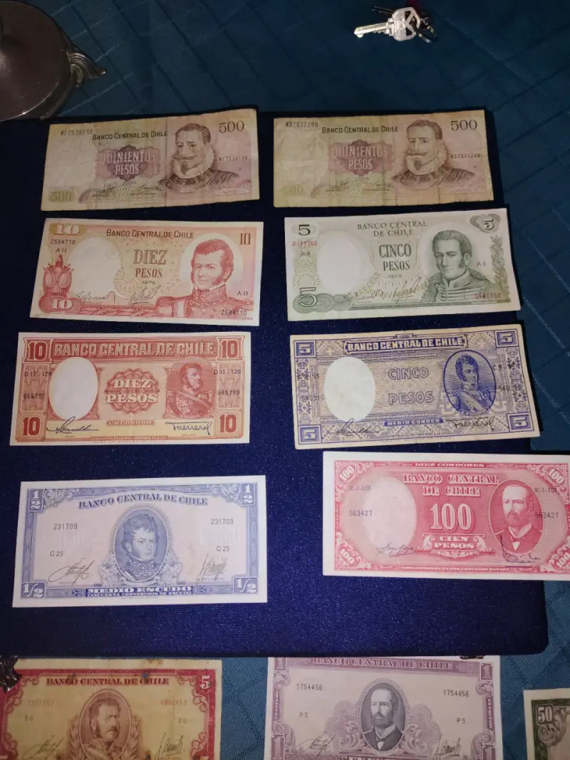 Monedas, billetes y boletos antiguos - 6