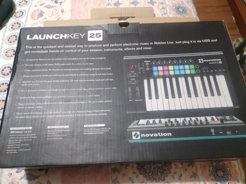 Controlador MIDI Novation Launchkey 25 para Ableton Live - 2