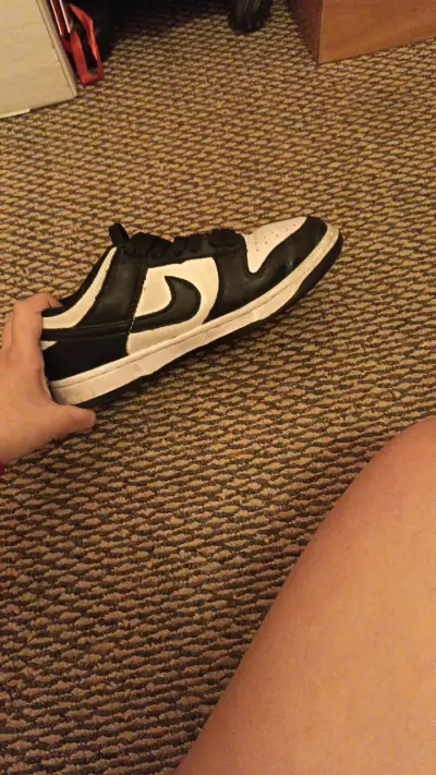 Zapatillas deportivas Nike blanco y negro - miniatura 1