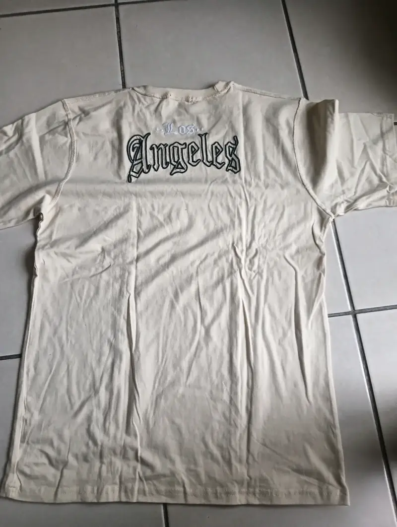 Polera beige con diseño Rolly Go - 3