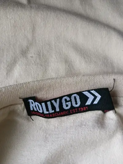 Polera beige con diseño Rolly Go - miniatura 4
