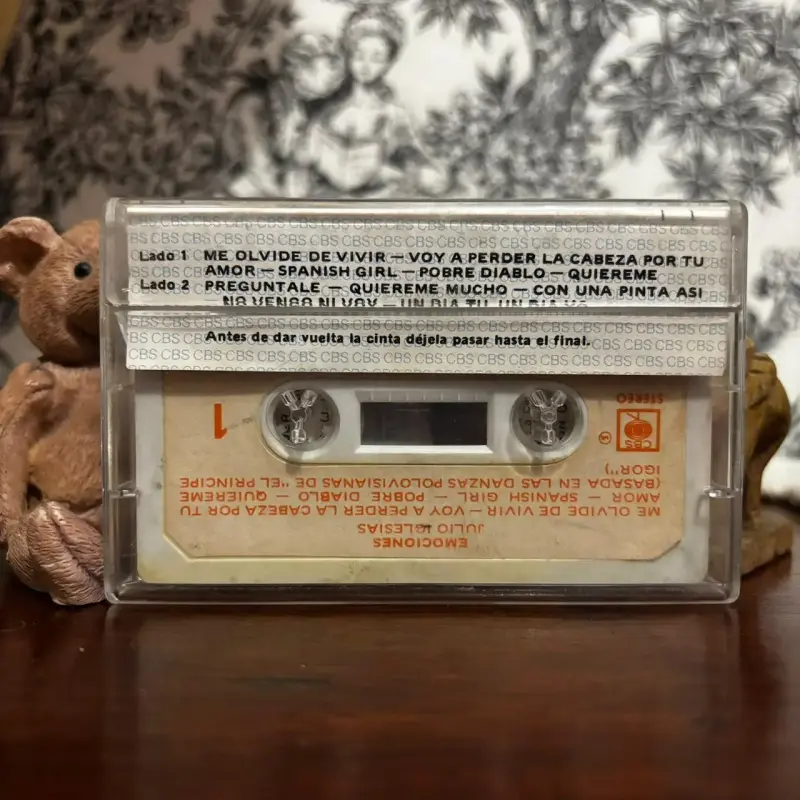 Cassette Julio Iglesias Emociones 1984 Chile - 2
