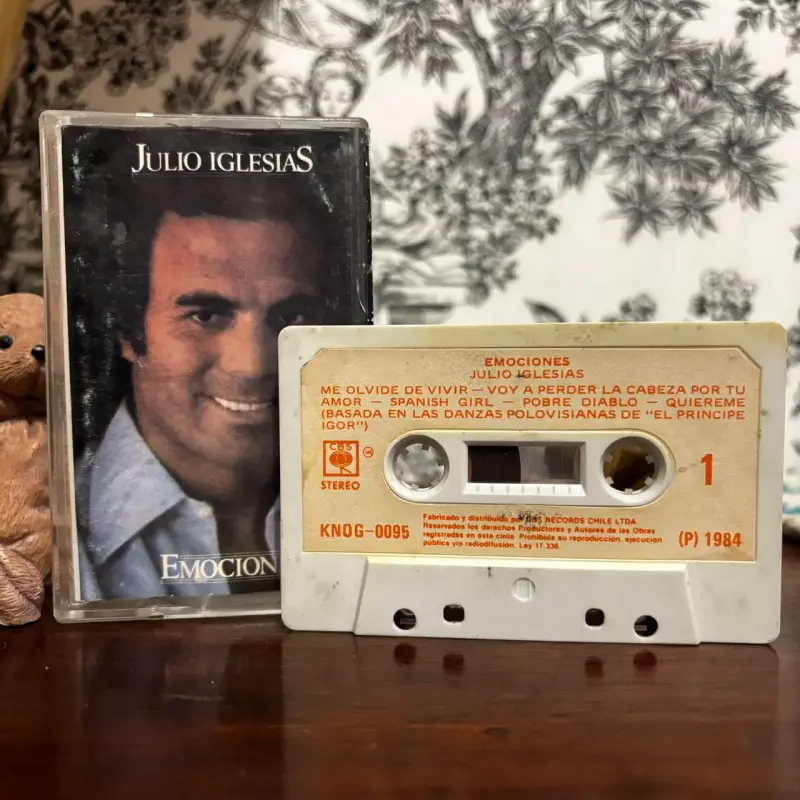 Cassette Julio Iglesias Emociones 1984 Chile - 3