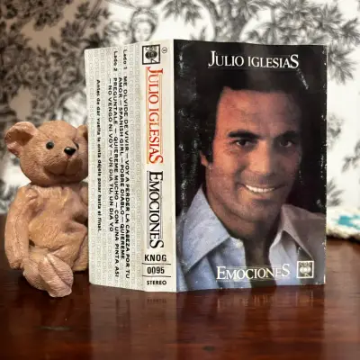 Cassette Julio Iglesias Emociones 1984 Chile - miniatura 5
