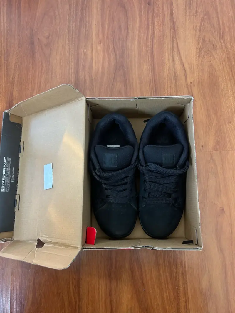 Zapatillas negras DC Shoes para hombre - 4