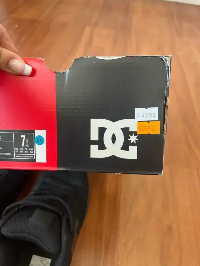Zapatillas negras DC Shoes para hombre - miniatura 6