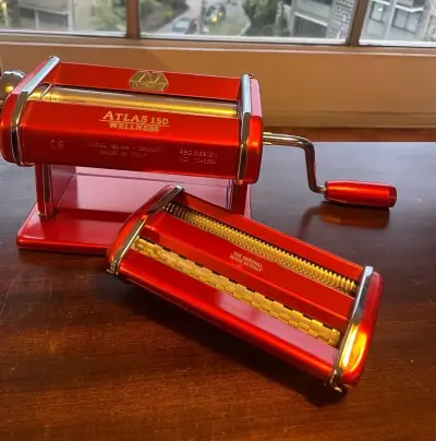 Máquina de Pasta italia Marcato Atlas 150 150 Roja - miniatura 1