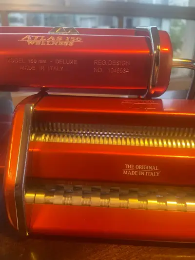 Máquina de Pasta italia Marcato Atlas 150 150 Roja - miniatura 5