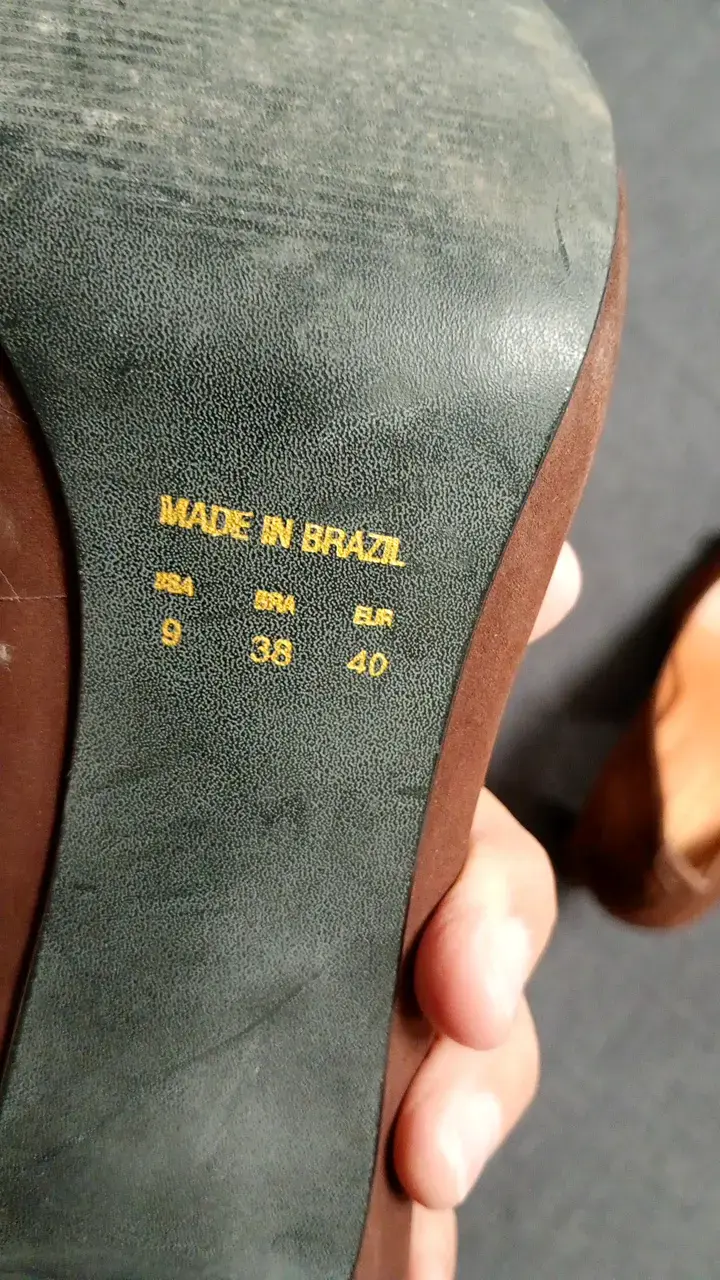 Zapatos de tacón marrones Luz Da Lua - 3