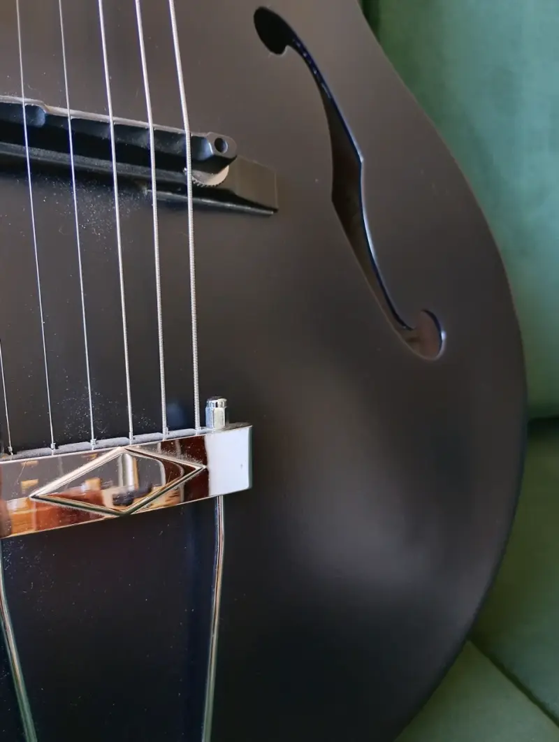 Guitarra eléctrica Godin 5th Avenue negra Zurdo - 3