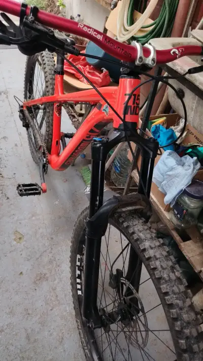 Bicicleta de Montaña Radical Mountain Naranja - miniatura 1