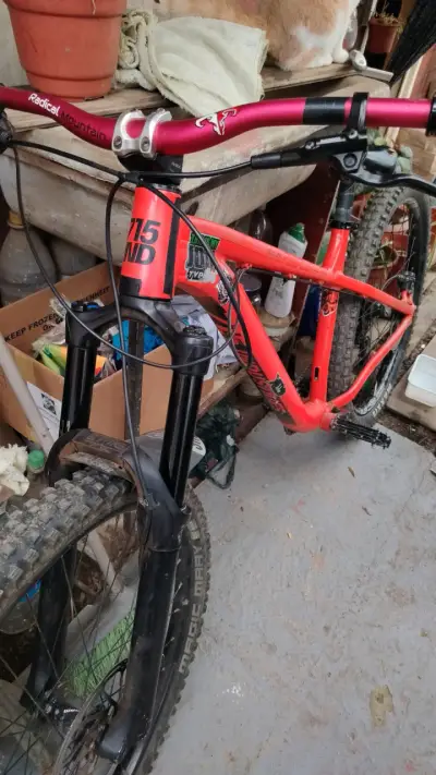Bicicleta de Montaña Radical Mountain Naranja - miniatura 2