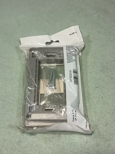 Placa con soporte bticino nobile perla con modulos - miniatura 2