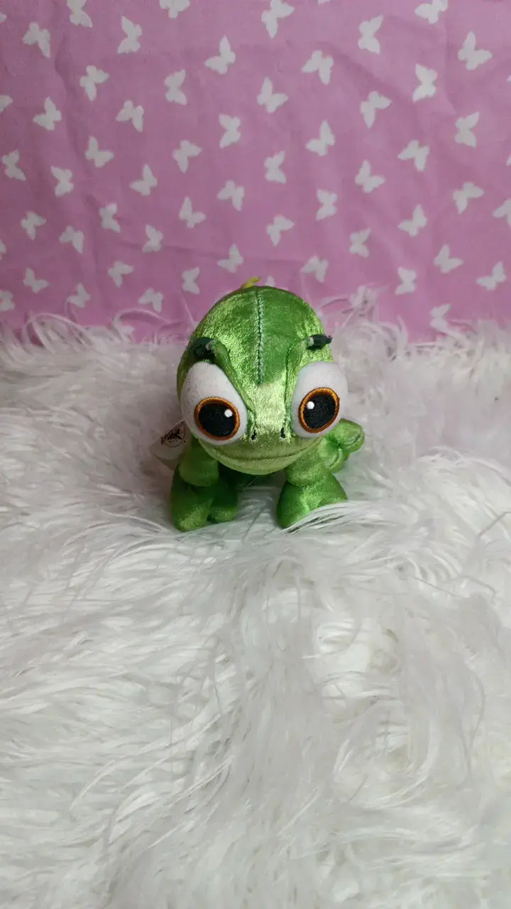 Peluche de camaleón enredados - 1