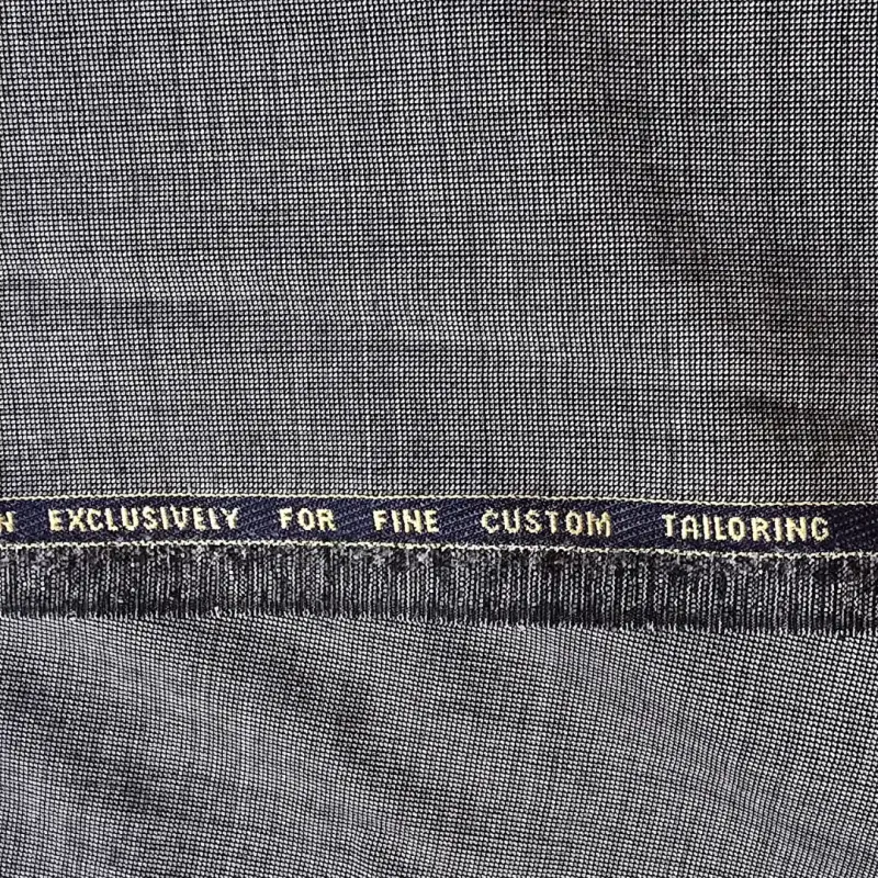 Tela de traje gris de lana Super 150s - 4