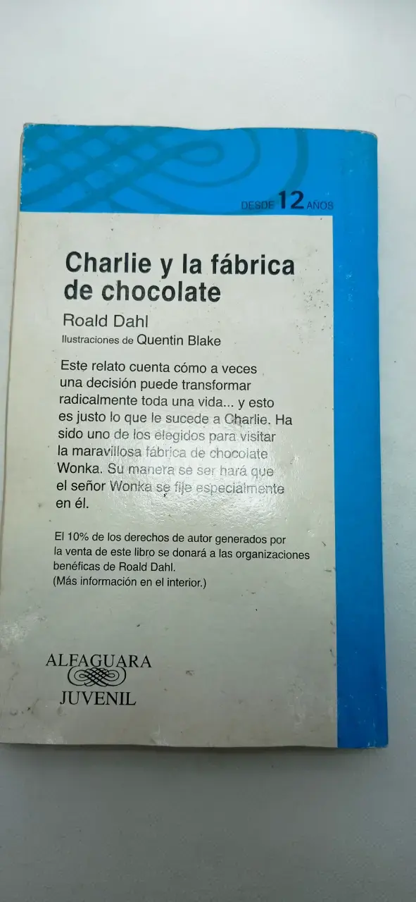 Libro Charlie y la fábrica de chocolate Roald Dahl - 2