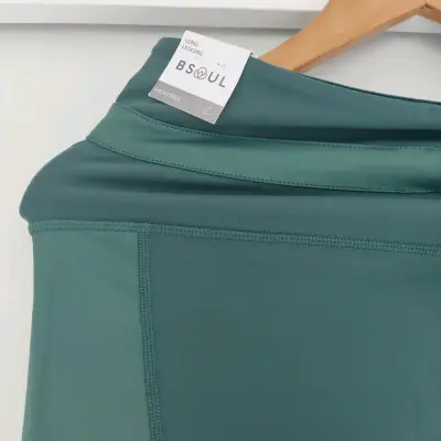 Leggings deportivos verdes de tiro alto B Soul - miniatura 1