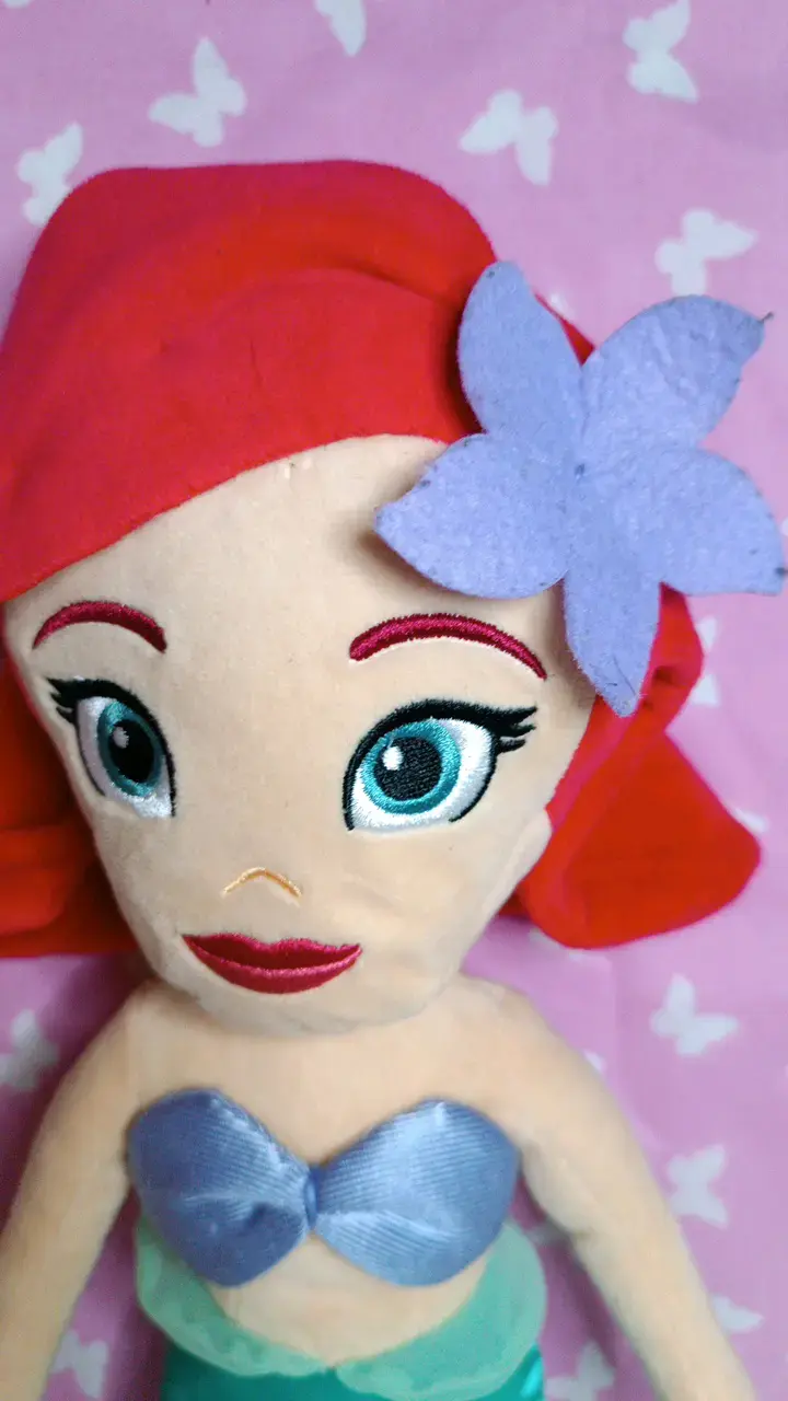 Muñeca de Peluche Baby Sirena Ariel - 4