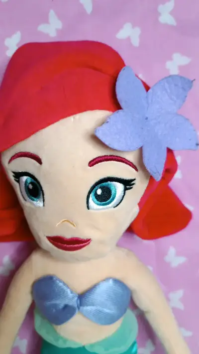 Muñeca de Peluche Baby Sirena Ariel - miniatura 4