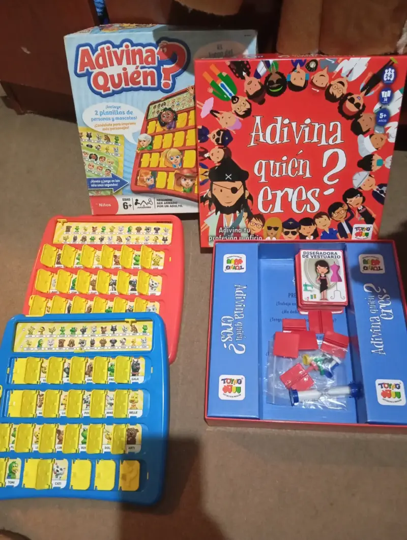 Juego de mesa Adivina Quién para niños