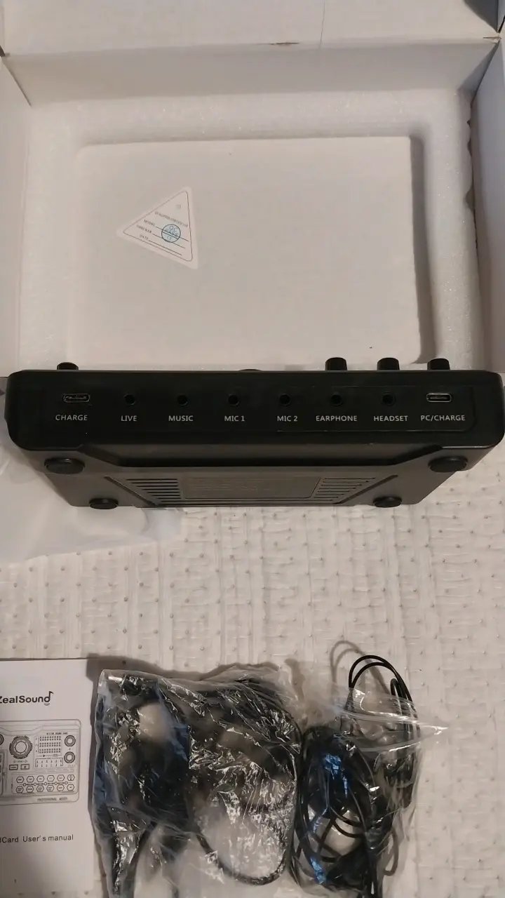 Tarjeta de Sonido ZealSound para Streaming - 5