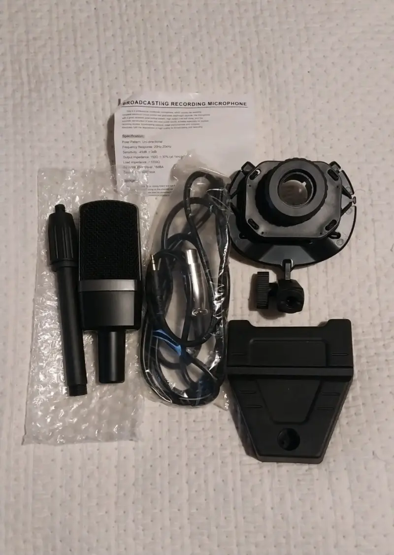 Micrófono condensador unidireccional profesional - 4