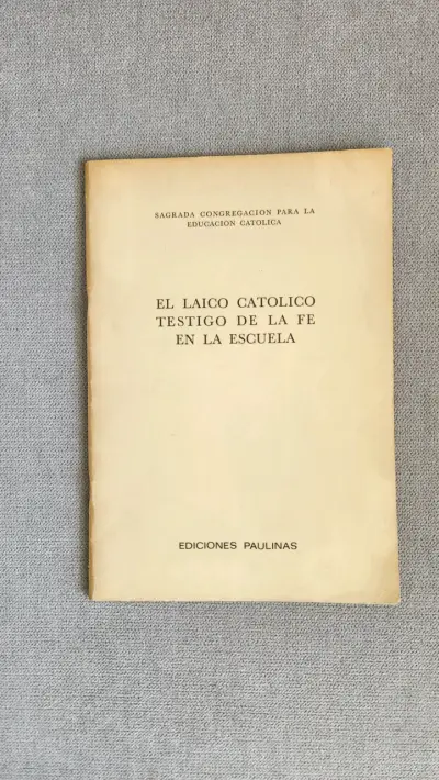 El Laico Católico testigo de la Fe en la Escuela - miniatura 1