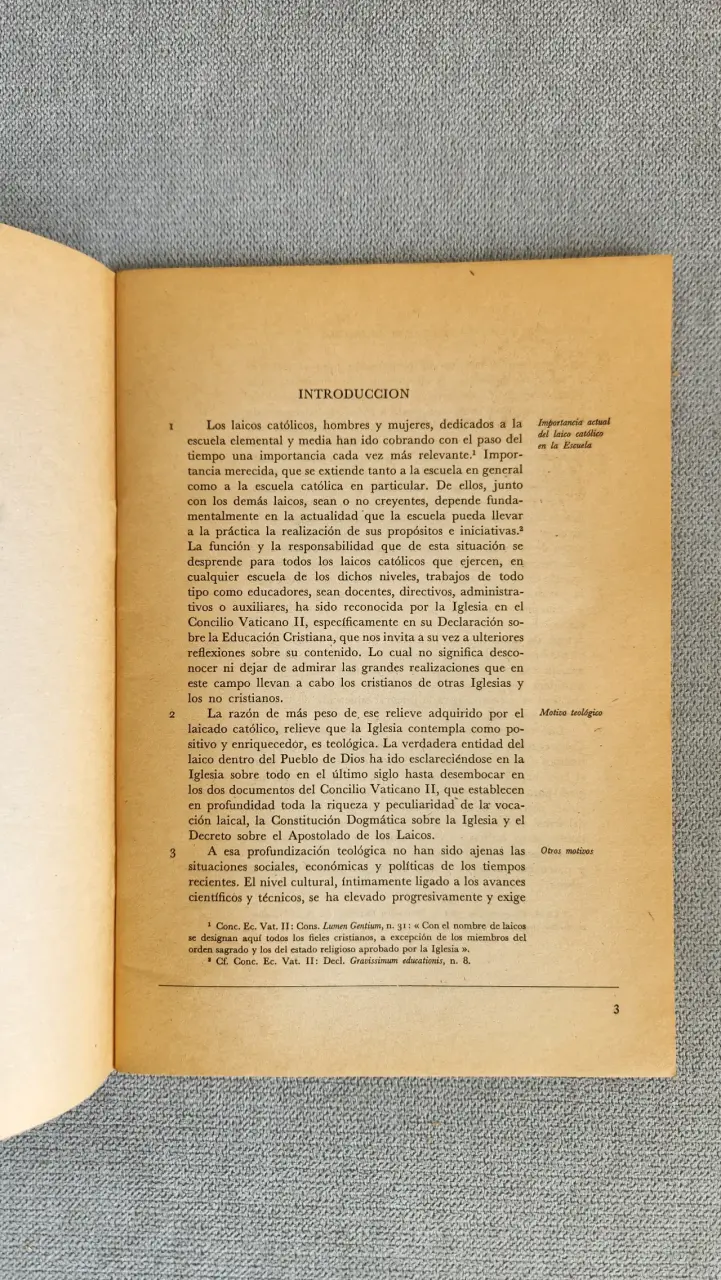 El Laico Católico testigo de la Fe en la Escuela - 3