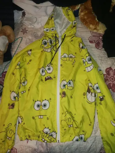 Cortavientos con diseño de Bob Esponja - miniatura 1