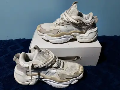 Zapatillas deportivas blancas Adidas Adiprene - miniatura 1