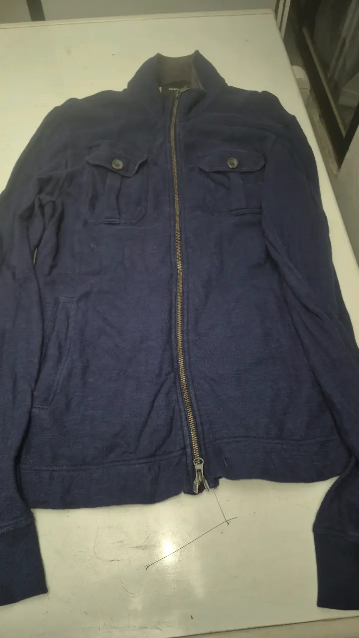 Chaqueta azul Banana Republic con cierre - 1