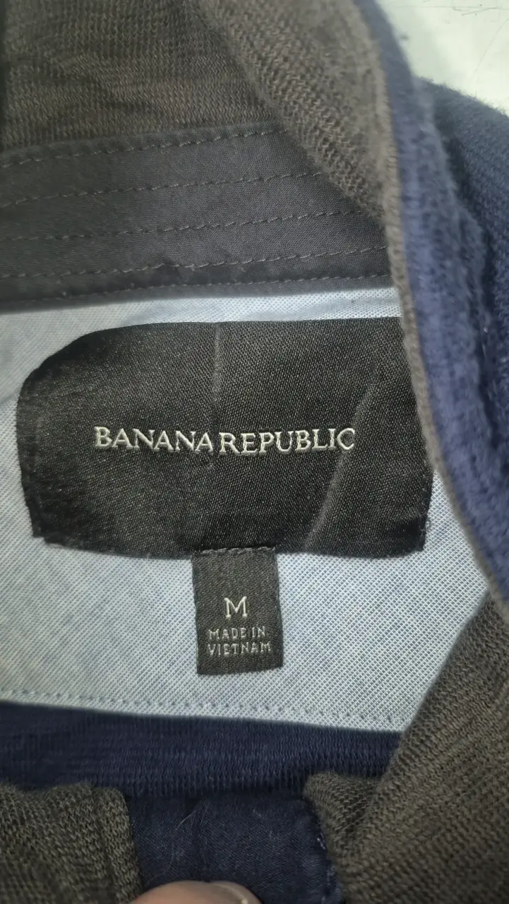 Chaqueta azul Banana Republic con cierre - 2
