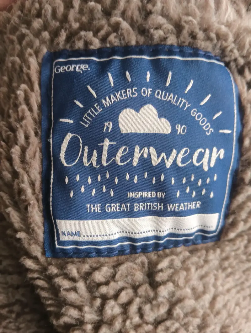 Chaqueta de invierno para niño con capucha de piel - 4