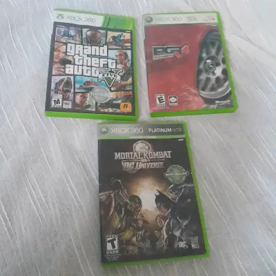 Juegos Xbox 360:GTA V, PGR 4 y Mortal Kombat vs DC - miniatura 1
