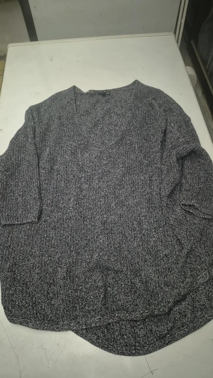 Suéter gris de punto Express para mujer - 1