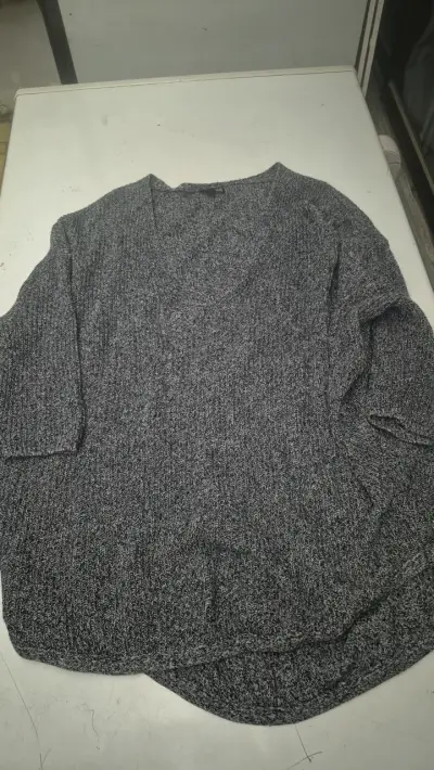 Suéter gris de punto Express para mujer - miniatura 1