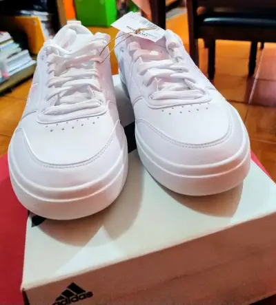 Zapatillas Adidas Park ST blancas y rosadas - miniatura 3