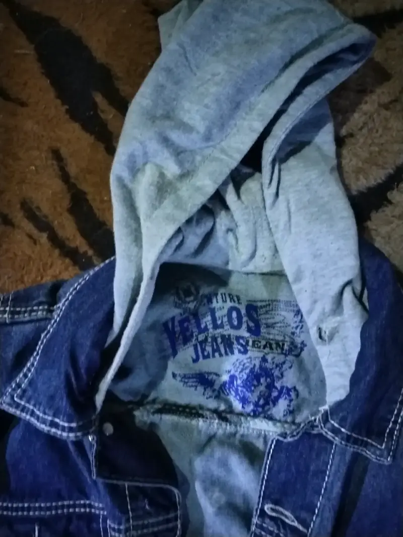 Chaqueta sin mangas mezclilla. - 3
