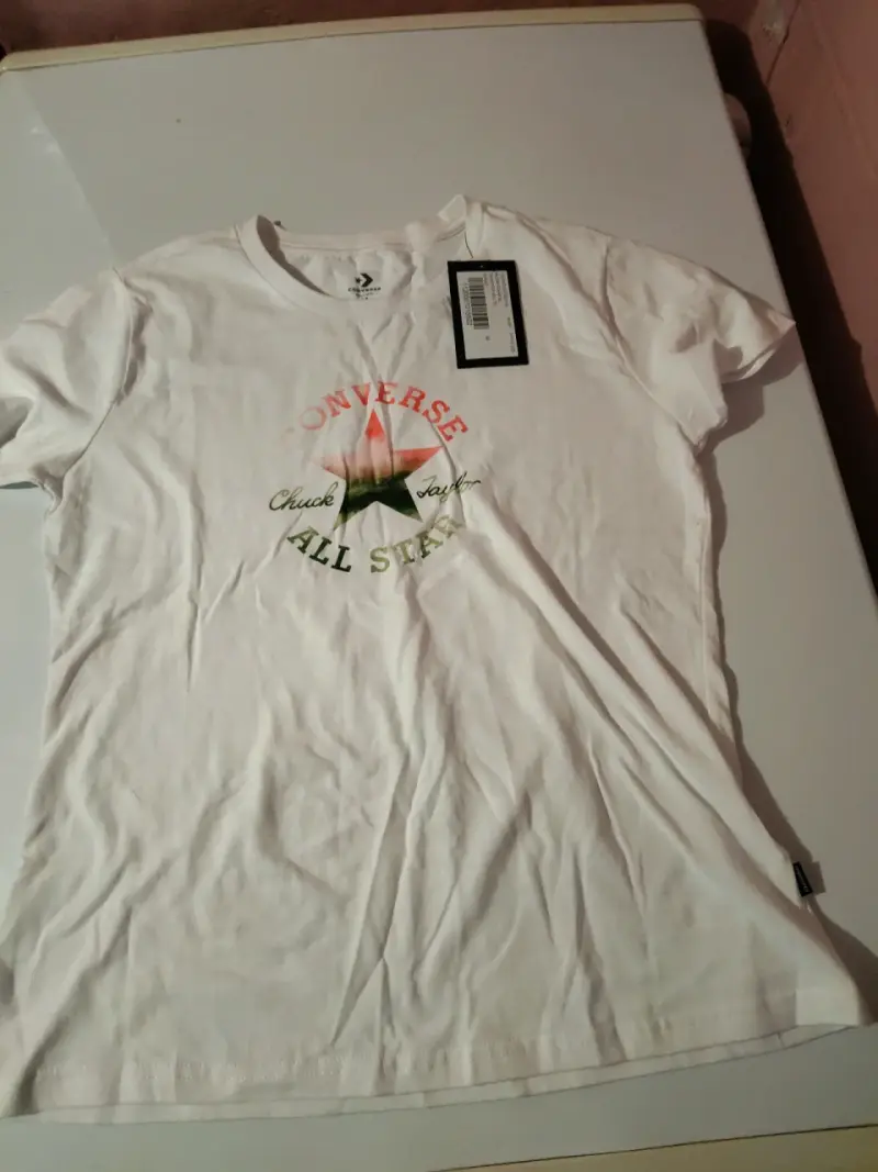Polera blanca Converse Chuck Taylor All Star